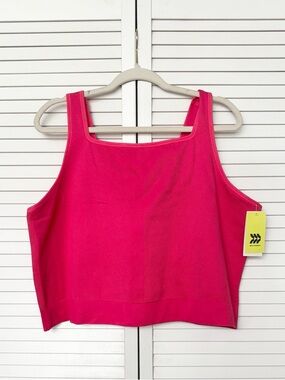 All In Motion Bright Pink Women's Tank Top, Size: 4X, NWT